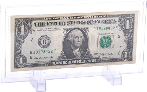 Payandpack EMICO Deluxe Solid Currency Photo Paper Slab Holder Frame for Regular Bill Dollar