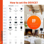 Durablow SH3001-RH Gas Fireplace Wifi Smart Home Remote Control for Millivolt Valve, IPI, Works with Amazon Alexa, Google Home, Samsung Smartthings, IFTTT, Siri