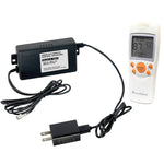 Durablow TR2003 Gas Fire Fireplace On/Off Remote Control Kit + Thermostat + Timer for MILLIVOLT Valve (Input 100-240VAC)