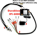 Durablow IPIH590 Wire Harness for Gas Fireplace Electronic IPI Pilot Ignition Control Modules Dexen 593-592, GM-6KA, HHT 350-M, 6K, IPI-6000